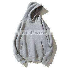 Custom Design High Quality Sublimation Men's Hoodies Custom Logo 100% Cotton Oversized Plain Pullover Thick Heavy Printed thumbnail-4