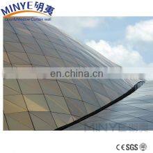 Top Quality China Supplier Tempered Glass Curtainwall Aluminum Frame thumbnail-3
