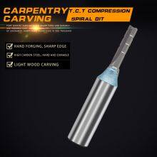 TIDEWAY LC0118 T.C.T MORTISING BIT Z3 Woodworking Milling Cutter Density Board CNC Knife Engraving Cutter Router Bit thumbnail-5