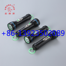 Good quality durable metal & plastic led flashlight torch popular in Africa