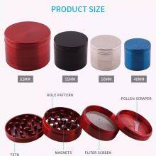 Metal Zinc Alloy Tobacco Grinder Spice Smoking Tobacco Herb Grinder thumbnail-4
