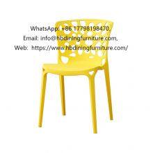 One-piece All-plastic Leaky Backrest Chair thumbnail-1