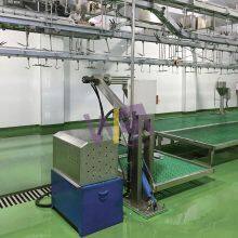 Easy Install Sheep Slaughter House Hydraulic Skinning Machine For Goat Slaughtering thumbnail-2