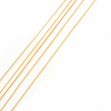 Standard Size Incense Sticks Natural Color Agarbatti 1.3mm Round Small Bamboo Stick Incense Made in China