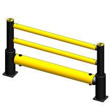 Flex 1R/2R/3R Traffic Barrier Polygon Traffic Barrier Anti-collision Guardrail Flexible Barrier Customized Size Yellow+ Black thumbnail-2