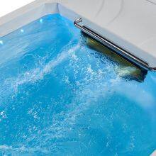 In-ground Infinity Smart Temperature-controlled Finished Swimming Pool; Small Home Wave-reverse Current Fitness Pool; Acrylic Family thumbnail-4