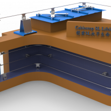 Safety Horizontal Lifeline for Rooftop/overhead/side Well thumbnail-1