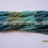 Apatite Rondell beads gemstone
