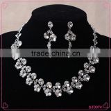 Fashion jewelry wholesale Korean style Elegant Flower Necklace Set
