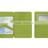 Promotional magic wallet with 4 card pockets
