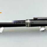 Diamond Head Black Metal Ball Pen Roller Pen for Promotional Stationary thumbnail-4