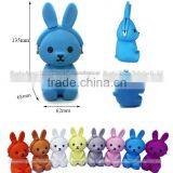 2016 Newest Rabbit Design Silicone Pouch Bag Earphone Bags thumbnail-6