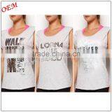 Ladies GYM Yoga Singlet Multi Tank Top Tee thumbnail-1