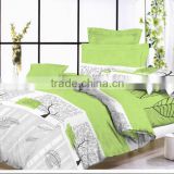 2014new fashion100% cotton Printed fabric bed sheet