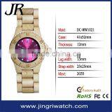 Sunshine Watch Dial Customize Logo Bamboo Wooden Watch,with Japan Movt Quartz thumbnail-2