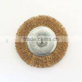 Crimped Wire Wheel Brush With Shank,small Wire Brush thumbnail-1