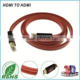Red HD TV High Speed Connect Wire For 3D TV Suppor 1080P Cable thumbnail-1