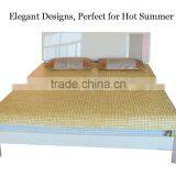 Luxury Handmade Cooling Bamboo Kantha Quilt Bed Cover thumbnail-1
