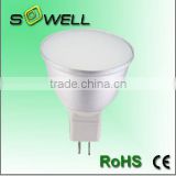 3W MR16 220-240V 3528SMD 50*H53mm Aluminum CE/RoHS LED spot bulbs lighting
