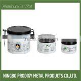 S-60G 100G 200G Aluminium Bottle/Can/Pot Set in White Color by Priting thumbnail-1