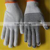 Best selling pvc dot safe fit glove