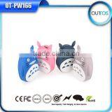 Blue External Battery Charger Univesal Cartoon Character Totoro Powerbank