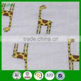 1.35M Cartoon Printed Double Baby Bath Towel Wholesale Bamboo Muslin Fabric thumbnail-2