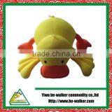 Hot-selling Soft Feeling Duck Design Toys With Polystyrene