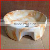Color Wash Basin Price Ceramic Basin Marble Pattern BO-25 thumbnail-4