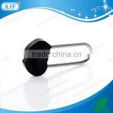 AJF New Arrival Only Manufacturer Long Hook Colored Aluminium Double Heart Hanging Love Wedding Lock