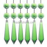 Crystal Icicle Prisms Chandelier Drop Pendants Lamp Candelabra Parts thumbnail-1