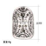 Ethnic Vintage Jewelry Zinc Alloy Rhinestone New Design Gold Finger Ring for Women thumbnail-3