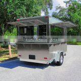 2015 hot sales best quality towable foodcart gas grilled foodcart high quality foodcart