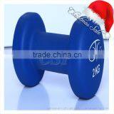 Christmas Carnival Best Price Wholesale Rubber Coated Dumbbell Female Use Matte Glossing thumbnail-4