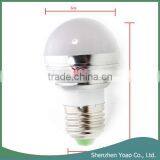 E27 3W RGB LED Light Bulb 85-265V thumbnail-5