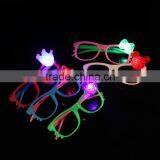 Plastic Flashing Light Up LED Glasses for Girls thumbnail-1