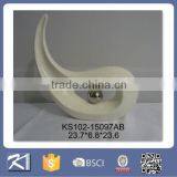 New Style White Porcelain Heart Figurine Home Decoration thumbnail-1