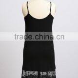 Latest Design Adjustable Strap Girls Dress Elastic Lace Slip Dress Extenders thumbnail-2