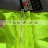 Oxford Knit PU Workwear Raincoat Rainsuit Relective Tape Yellow Color Waterproof Breathable thumbnail-1