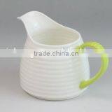 China Supplier Ceramic Tea Pot, White Ceramic Coffee Pot thumbnail-4
