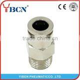 total copper brass fitting YBCN fittings factory price PC Fittings Type pneumatic fitting