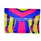 2016 Lovely African Accessories African Print Clutch Bag/ Ankara Wax Clutch/Cosmetic Bag African Fabric Clutch Quality Choice thumbnail-4