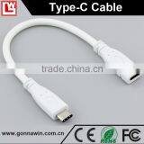 USB3.1 Type-C to Type-C 20CM, C to C Male to Female thumbnail-2