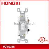 UL 15A Three Way Push in and Side Wired Toggle Switch 120-277V thumbnail-6