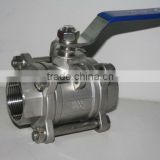 Stainless steel ptfe ball valve