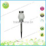 Glass Pineapple Solar Garden Path Light