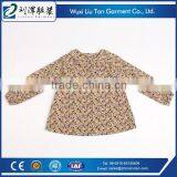 Baby Doll Collar Printing Raglan Kids Girls Shirt thumbnail-1