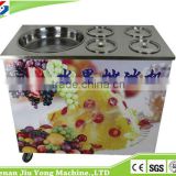 CE approved various single/double pan fried ice cream machine