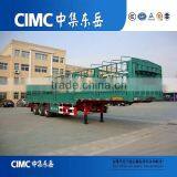 Hot Sale Low Price Shandong CIMC Fence Model Tractor Bulk Trailer thumbnail-4