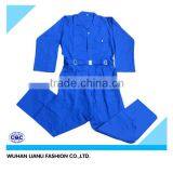 blue high quality wholesale fashion Europe market TC overall work cloth in apparel